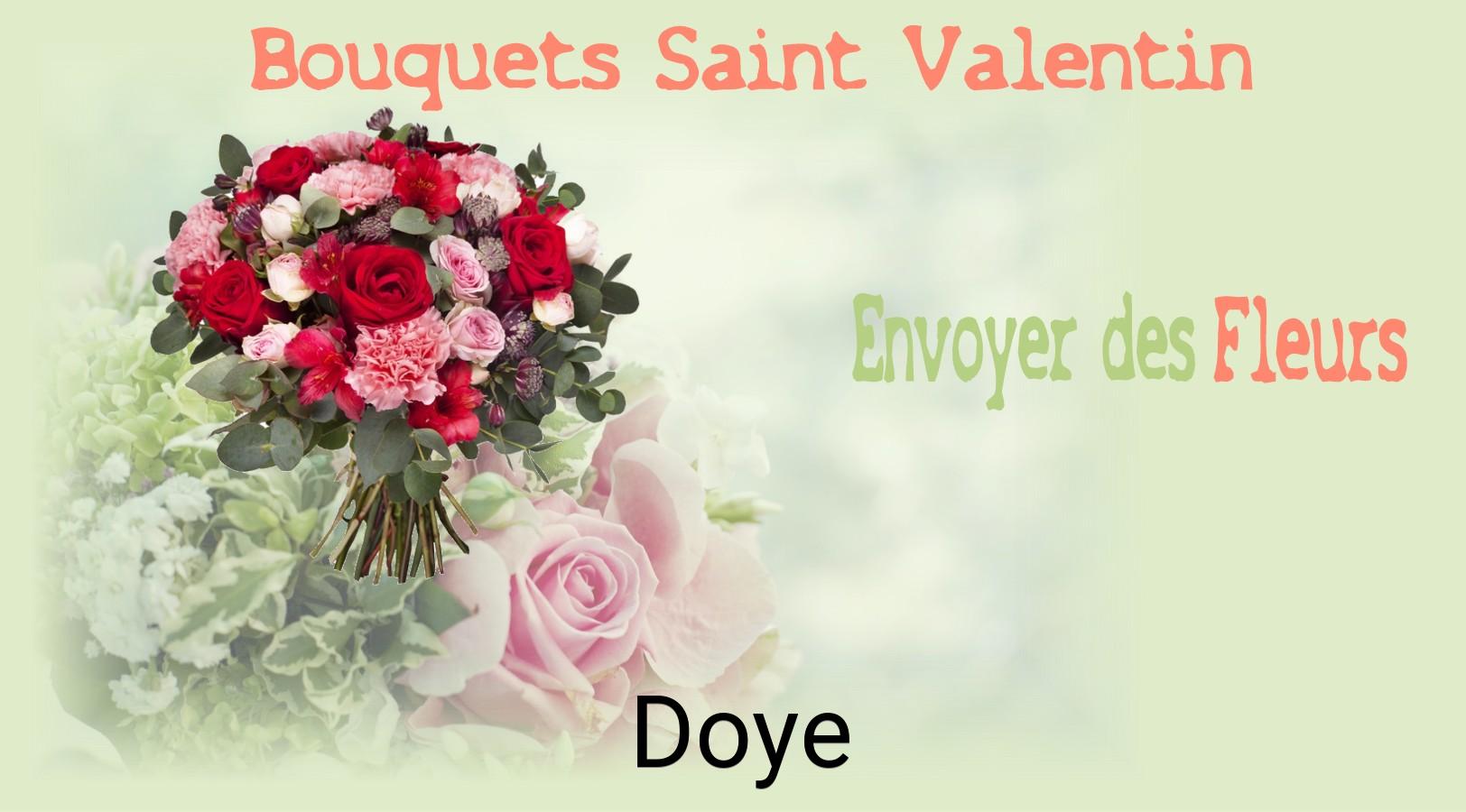 Roses de Saint-Valentin livrées à Doye